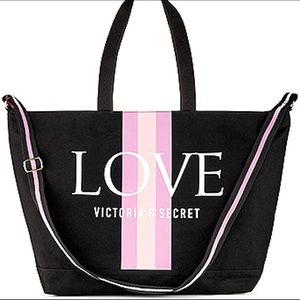 Victoria Secret Love Logo Weekender Tote Bag